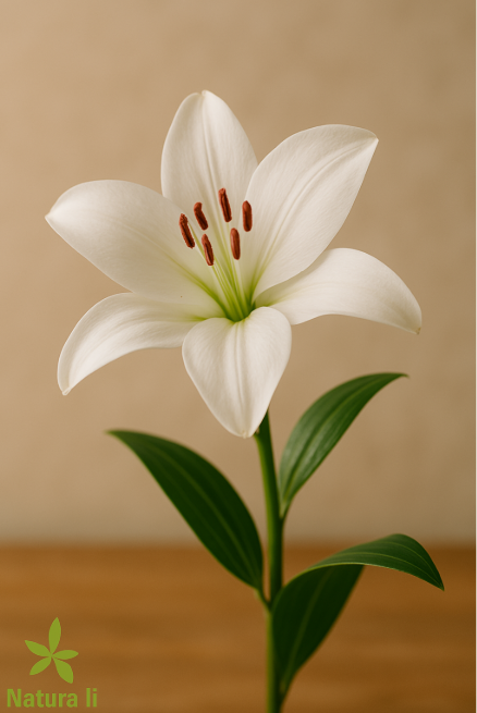 פרח הלילי הלבן (Lilium candidum)