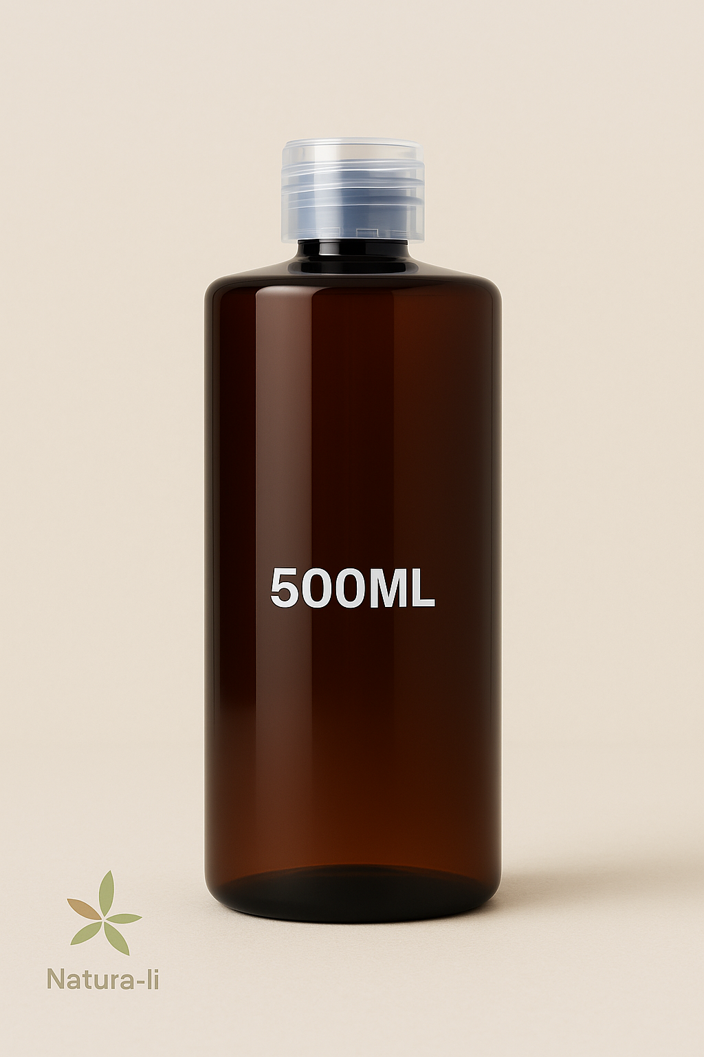בקבוק חום PET 500 מ"ל + פקק